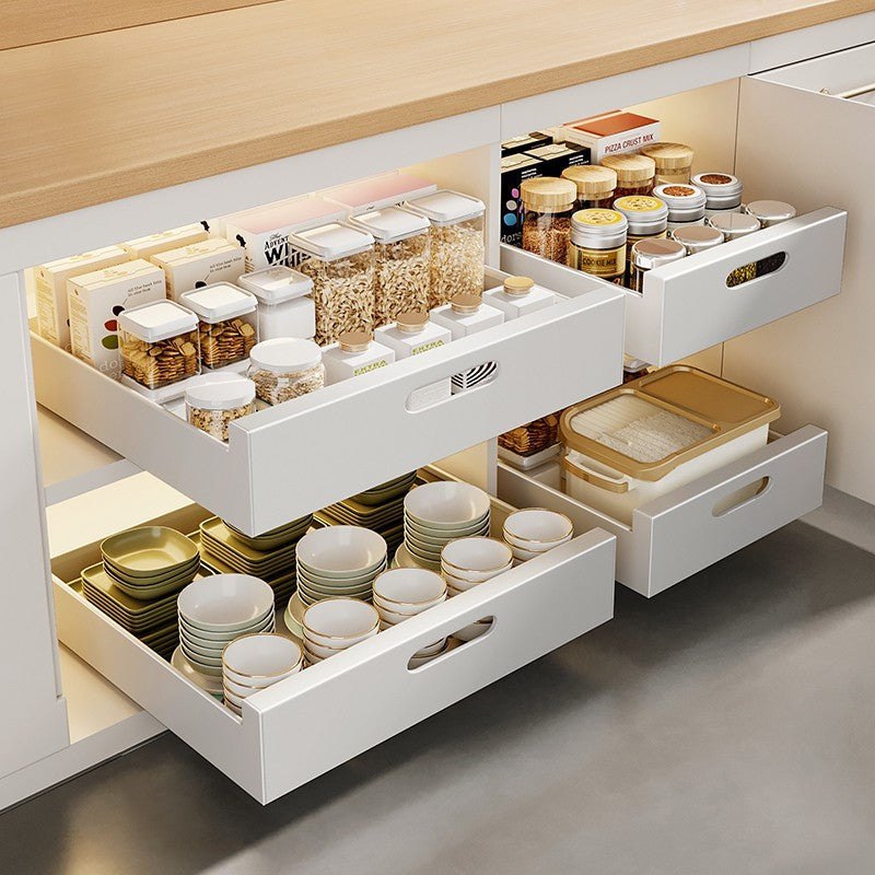 Slide-Out Kitchen Drawer Rack